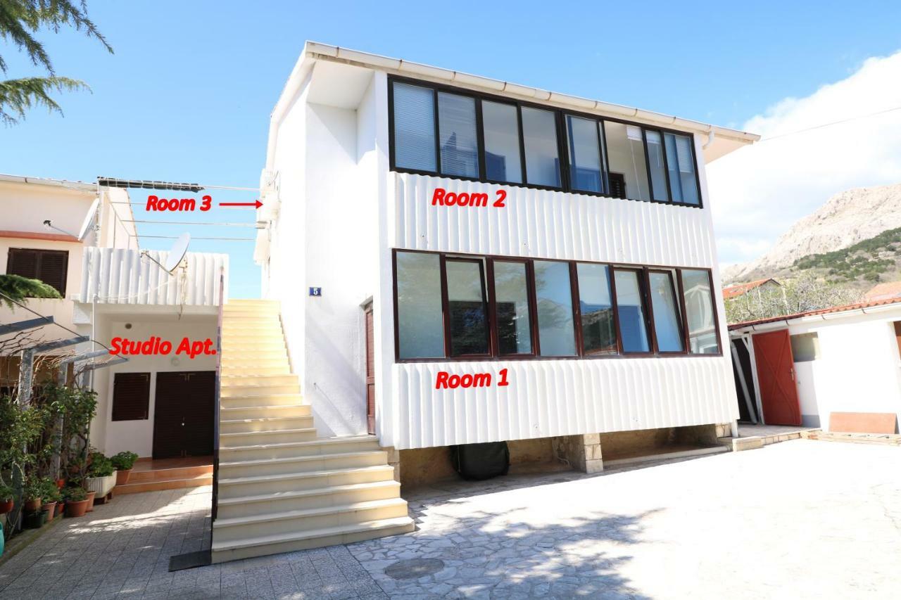 Rooms & Studio Apartment Mira Baška Zewnętrze zdjęcie